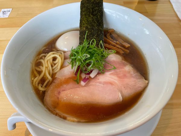 「特製芳醇煮干し1250円」@自家製ラーメン アイリーの写真