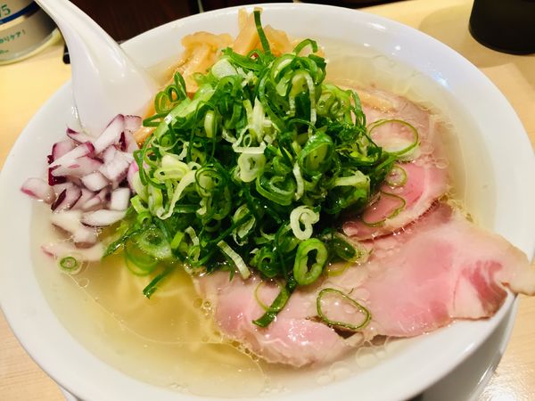 「塩メンマラーメン【850円】」@京都ラーメン森井 分倍河原店の写真