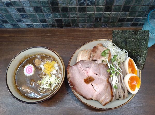 「特製つけ麺　大330g」@麺屋みつば＋クローバーの写真