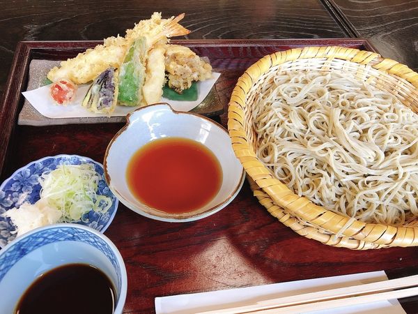 「天せいろ大盛り」@村屋東亭の写真