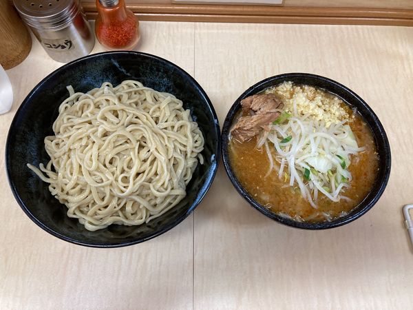 「味噌つけ麺」@ラーメン二郎 京成大久保店の写真