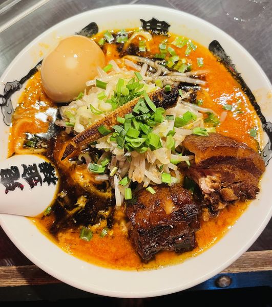 「特製カラシビらー麺 1330円」@カラシビ味噌らー麺 鬼金棒 池袋店の写真