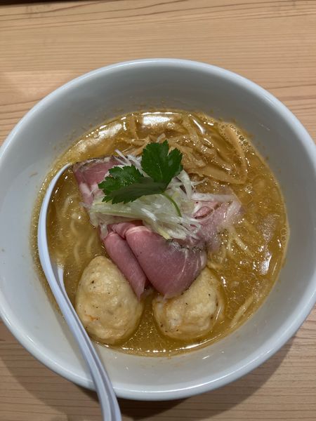 「限定　えびくらむそば」@貝出汁中華そば くらむの写真