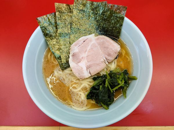 「ラーメン￥650(ライスサービス)」@ラーメン堀田家の写真