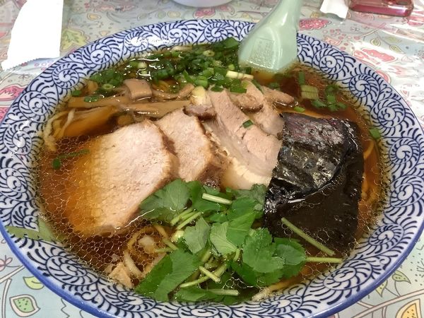 「チャーシュー麺　980円」@味の大西 真鶴店の写真