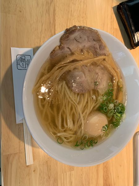 「塩そば大盛り　800＋150円」@麺と酒 蔵一の写真