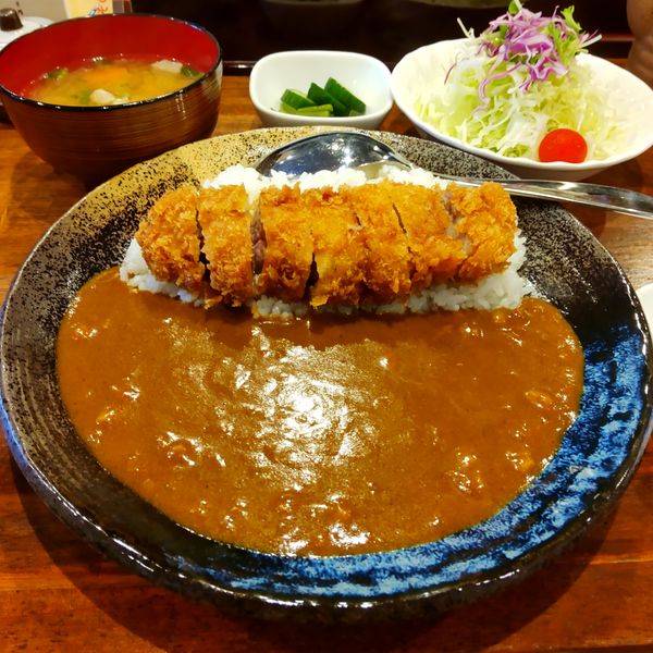 「かつカレーライス（￥1,300）※」@とんかつ仁の写真