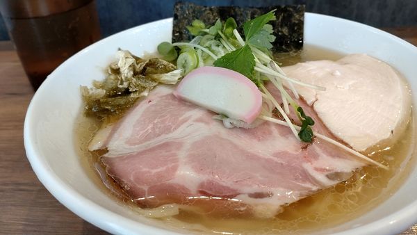 「【限定】鯛煮干しの冷しらぁ麺(1300円税込)」@煮干拉麺 小烏丸 問屋町店の写真