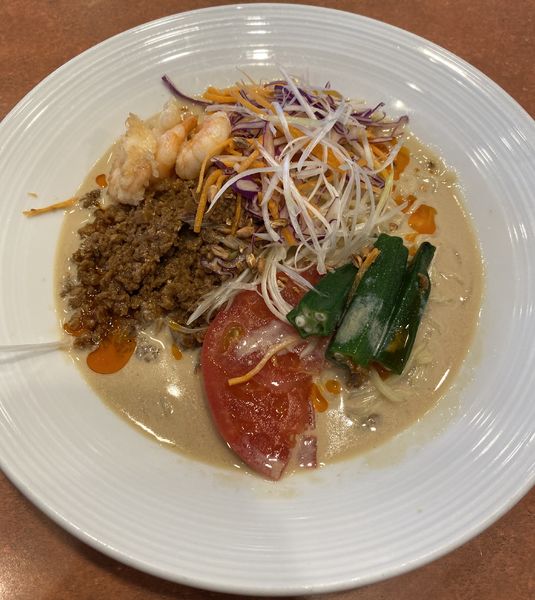 「【期間限定】豆乳冷やし担担麺　９８９円」@バーミヤン 東山田駅前店の写真