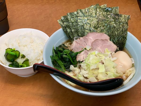 「幡ヶ谷特製ラーメン」@武蔵家Paul柳萬の写真