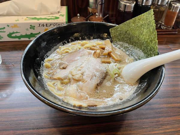 「ラーメン太麺」@ラーメン長山の写真