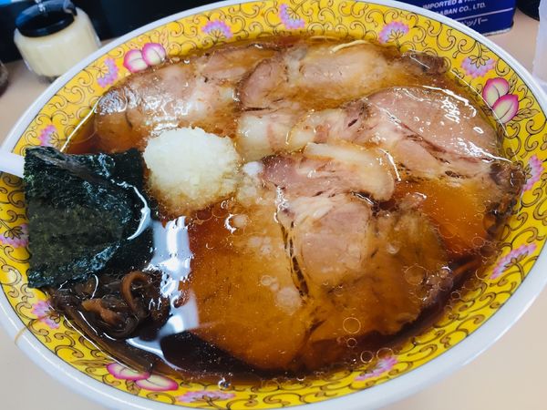 「ロース大チャーシュー麺【1000円】」@タンタンの写真