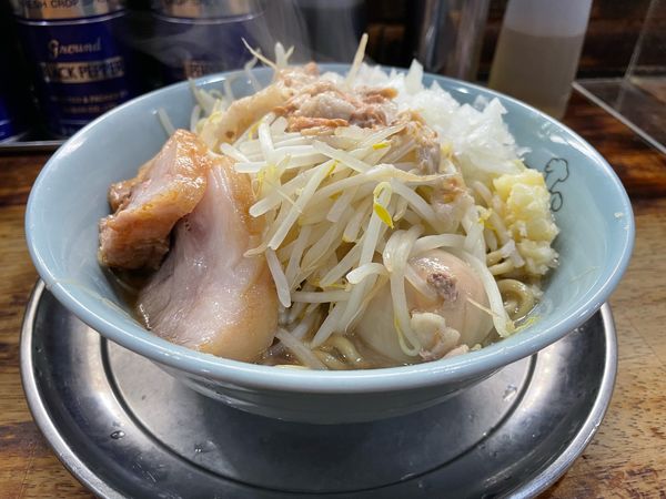 「小ラーメン + 味付玉子」@麺でる 多摩センター店の写真