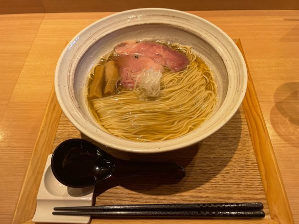 「塩そば800円」@塩そば まえだの写真