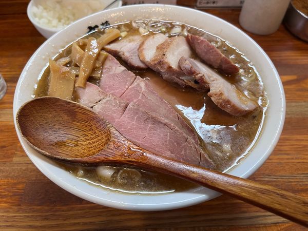 「ミックス肉めん」@麺 髙はしの写真