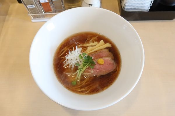 「淡麗鴨中華そば 柚子醤油￥８９０」@鴨麺処 和の写真