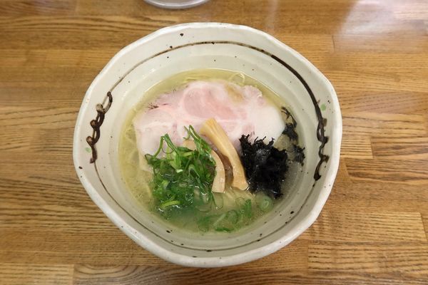 「鶏清湯の潮SOBA￥９００」@㐂九家の写真