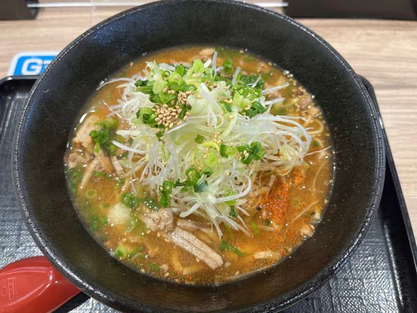 「味噌ネギラーメン　麺硬め」@蔵仕込らーめん KURA 上里SA店の写真