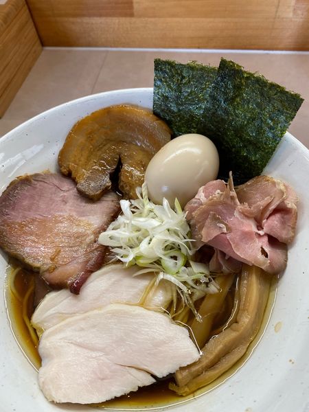 「中華そば　全部盛り」@中華蕎麦 一無庵の写真