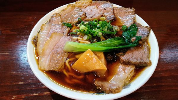 「【肉の日限定】A5黒毛和牛の牛肉麺」@らーめん 五ノ神精肉店 煮干し編の写真