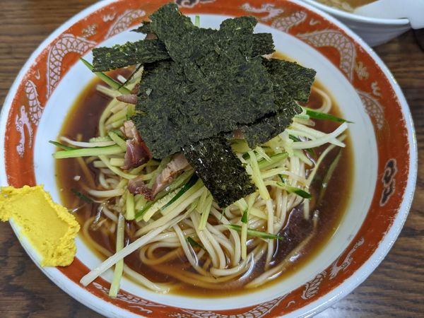 「冷しソバ」@支那ソバ かづ屋の写真