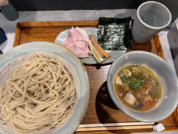 「つけ麺　清濁　大盛」@Homemade Ramen 青麦の写真