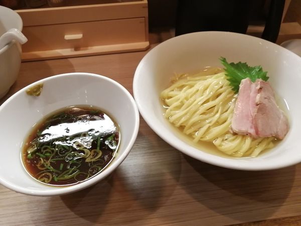 「昆布水つけ麺(醤油)　1000円」@支那蕎麦 澤田の写真