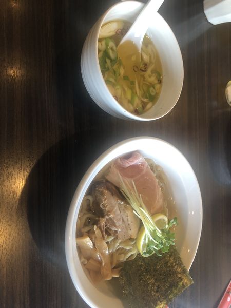 「剣豪流　昆布水つけめん（塩）」@ら〜めん剣豪の写真