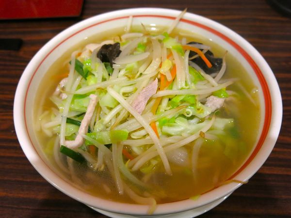 「野菜たっぷりタンメン：1100円」@日比谷 泰南飯店の写真