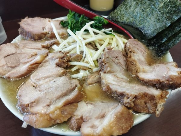 「ネギチャーシュー(1100)」@ラーメンショップ 二ツ橋店の写真