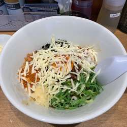 麻辣カレー台湾まぜそば（並）＋チーズ