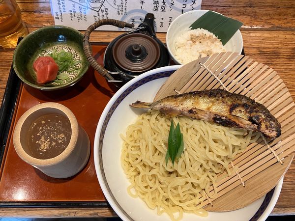 「鮎涼ラーメン　大盛」@鮎ラーメン 二子玉川店の写真
