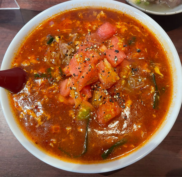「とまと辛麺」@辛麺本舗 さやかの写真