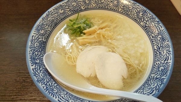 「あっさり鶏白湯ラーメン塩」@麺匠なべすけの写真