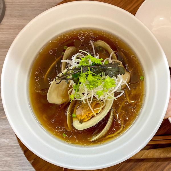 「ホンビノス貝ラーメン ¥1,200」@Rachetteの写真