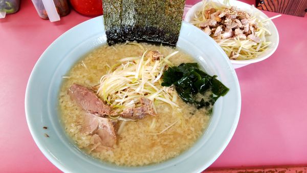 「ネギラーメン、こってり＋ネギ丼」@ラーメンショップ 埼大店の写真