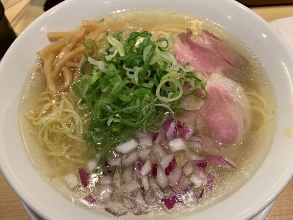 「塩ラーメン」@京都ラーメン 森井 飯田橋店の写真