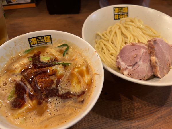 「辛辛濃菜つけ麺」@濃菜麺 井の庄の写真