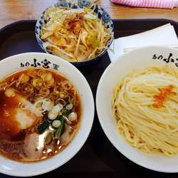 つけそばとネギめし（1,200円）