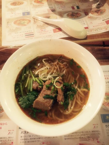 「蘭州牛肉麺¥300」@NOODLES BAZAAR -ワールド麺ロード-の写真