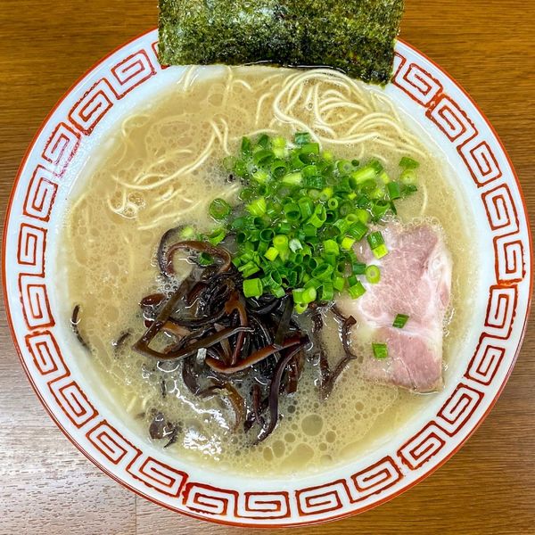 「らーめん ¥700」@博多長浜らーめんもりやの写真