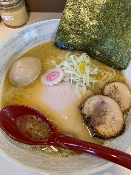 「特製濃厚鶏そば」@麺屋 なるとの写真