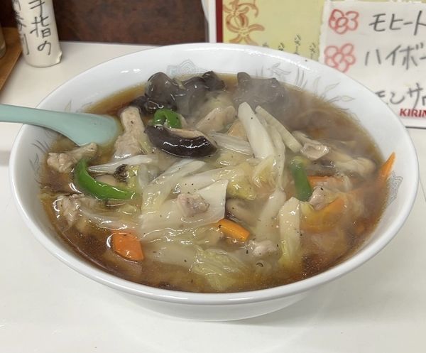 「鶏野菜ソバ」@松園の写真