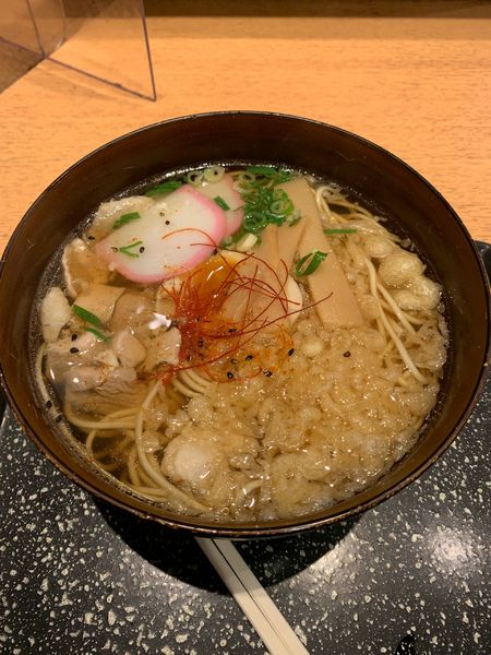 「新大阪そば（かしわ入り）」@浪花そばの写真