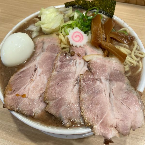 「羽釜直球塩貝オイル　DX」@麺や 六等星の写真