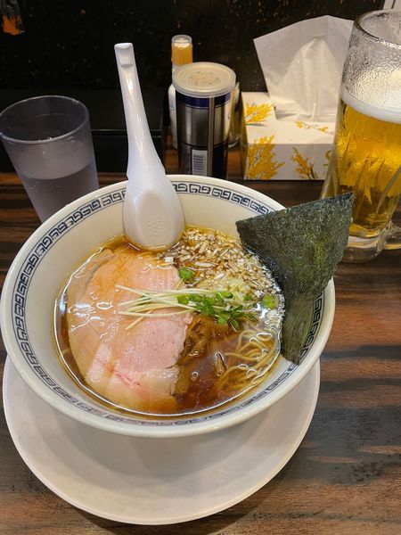 「醤油ラーメン」@稲荷屋の写真