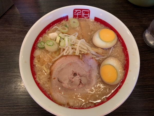 「らーめん味玉830円」@千石自慢ラーメン 本店の写真