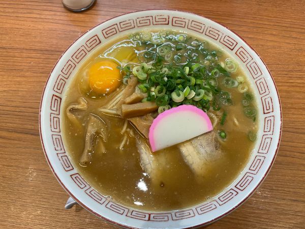 「和歌山中華そば 卵入り」@天鳳 阿倍野店の写真