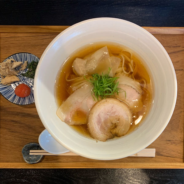 「醤油蕎麦-茜-」@Shonan Craft Noodle 結の写真