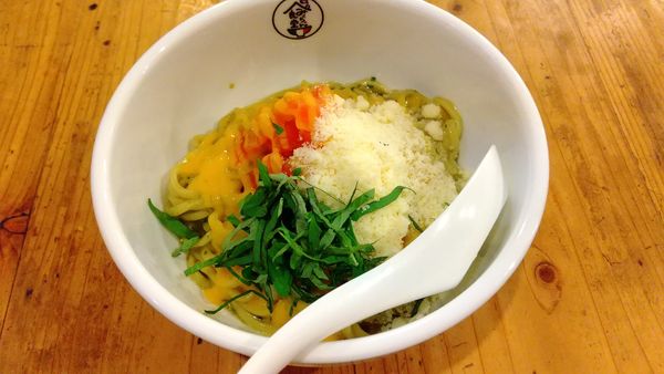 「トマトバジルまぜそば(¥1,000)」@イタリアンまぜそばのお店 みくちゃん食堂の写真